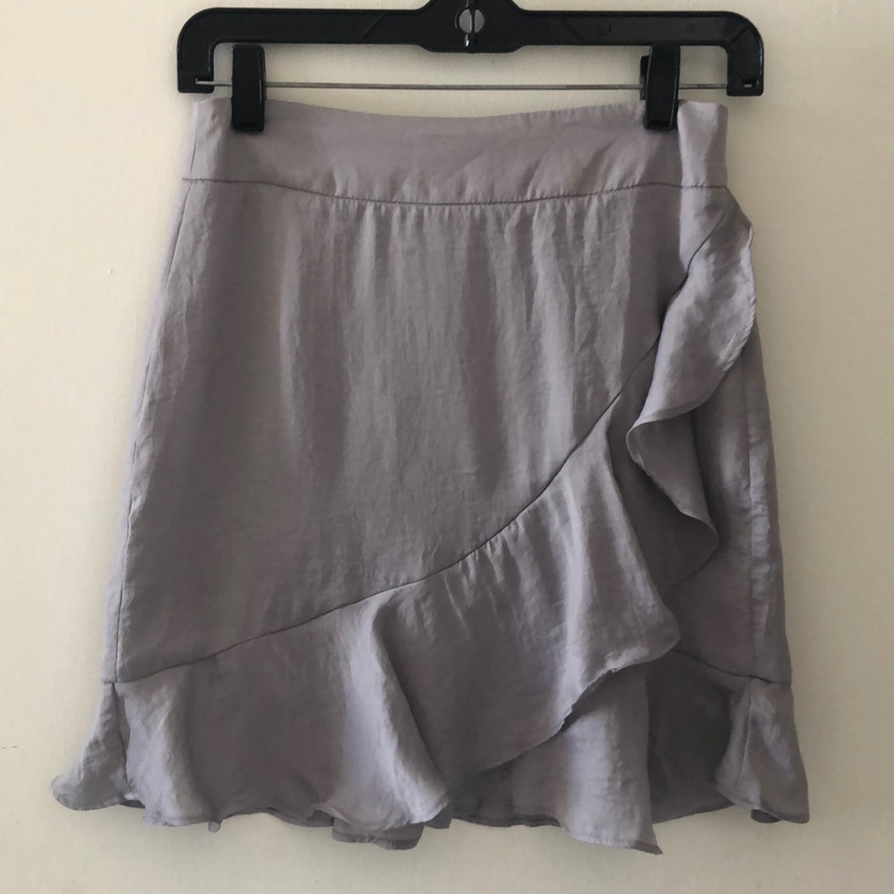 Grey Mini Skirt NWT